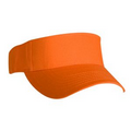 Lightweight Brushed Cotton Twill Visor (Hunter Orange)